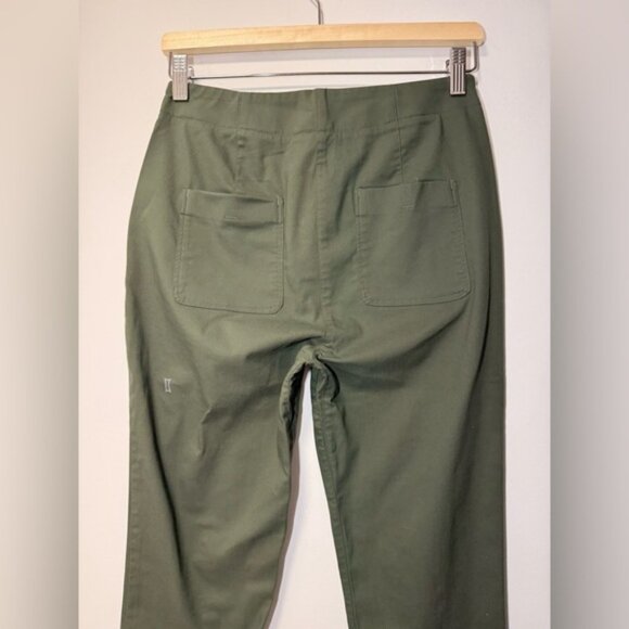 Kit and Ace New Height Olive Green Straight-Leg Pants size 4 - Picture 5 of 9